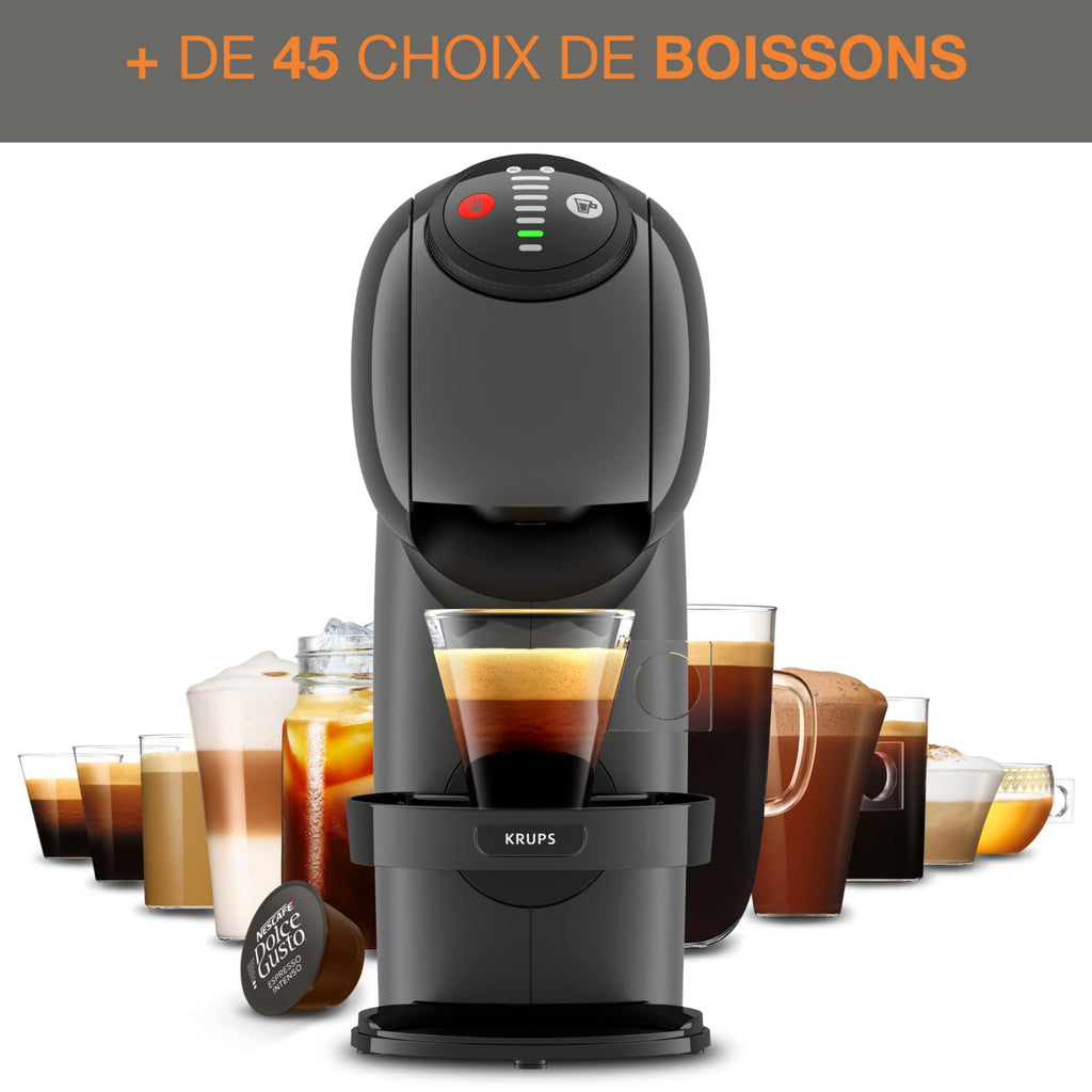 Dolce Gusto Genio S — Machine à Espresso Anthracite | 0,8 L | KP243B10