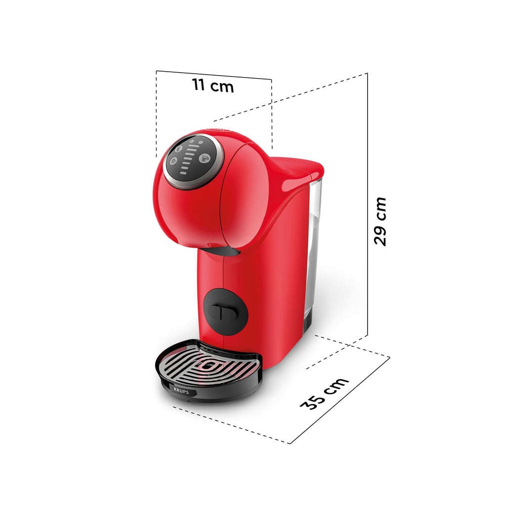 Dolce Gusto Genio S Plus — Machine à Café Rouge | Programmable | 15 Bars | KP340510