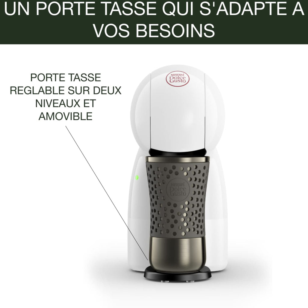 Dolce Gusto Piccolo XS — Machine à Café Blanc & Rouge | 15 Bars | KP1A3110