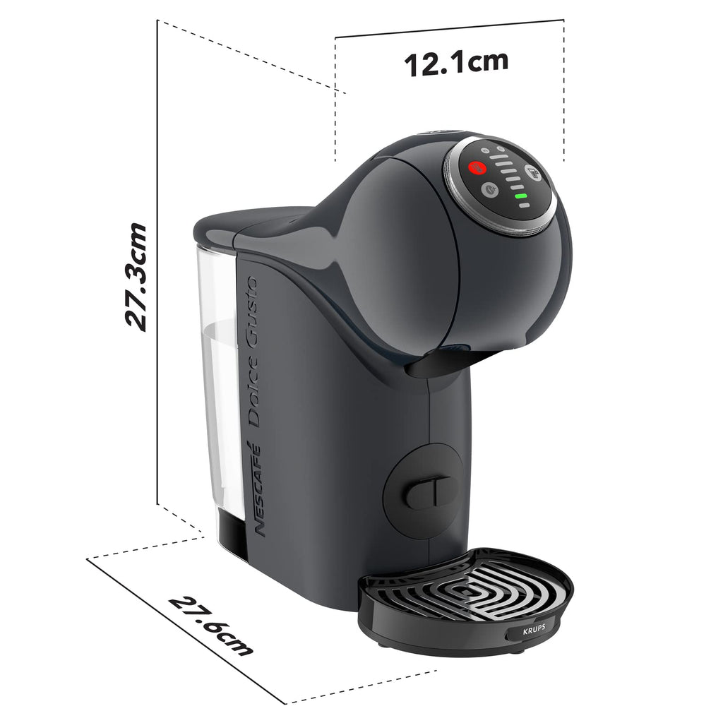 Dolce Gusto Genio S Plus — Machine à Café Gris | Fonction XL | 15 Bars | KP340B10