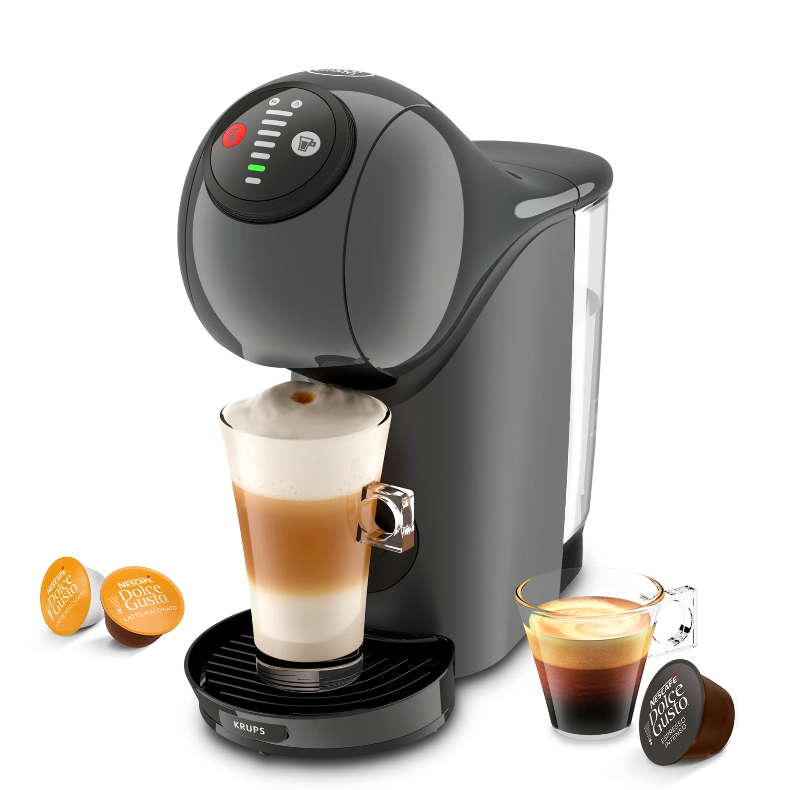 Dolce Gusto Genio S — Machine à Espresso Anthracite | 0,8 L | KP243B10