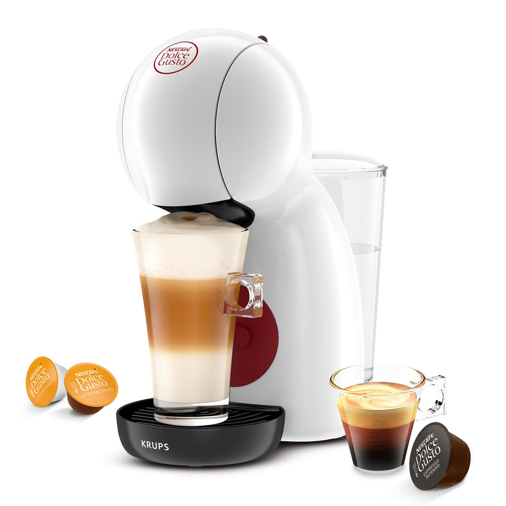 Dolce Gusto Piccolo XS — Machine à Café Blanc & Rouge | 15 Bars | KP1A3110