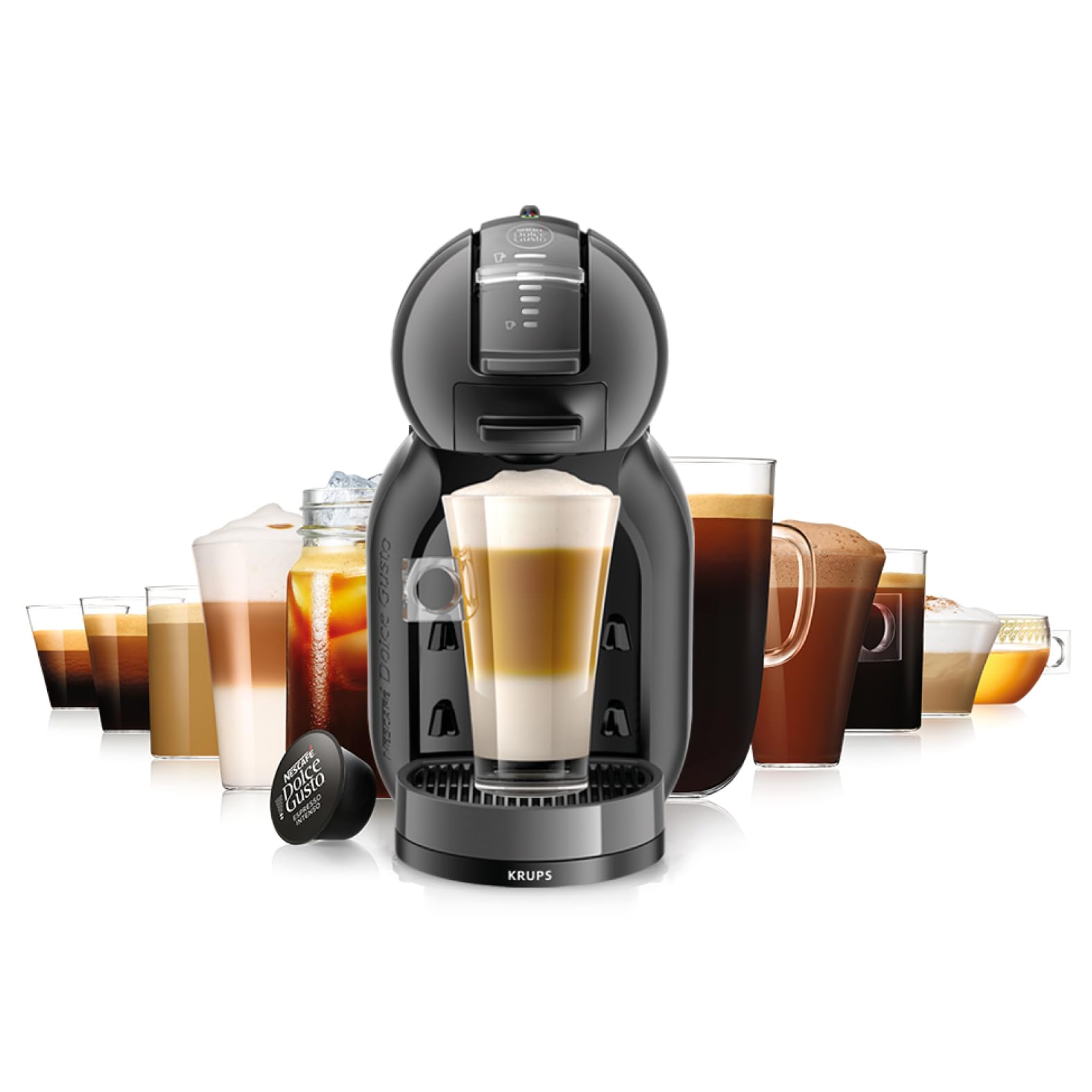 Dolce Gusto Mini Me — Machine à Café Expresso Automatique Anthracite