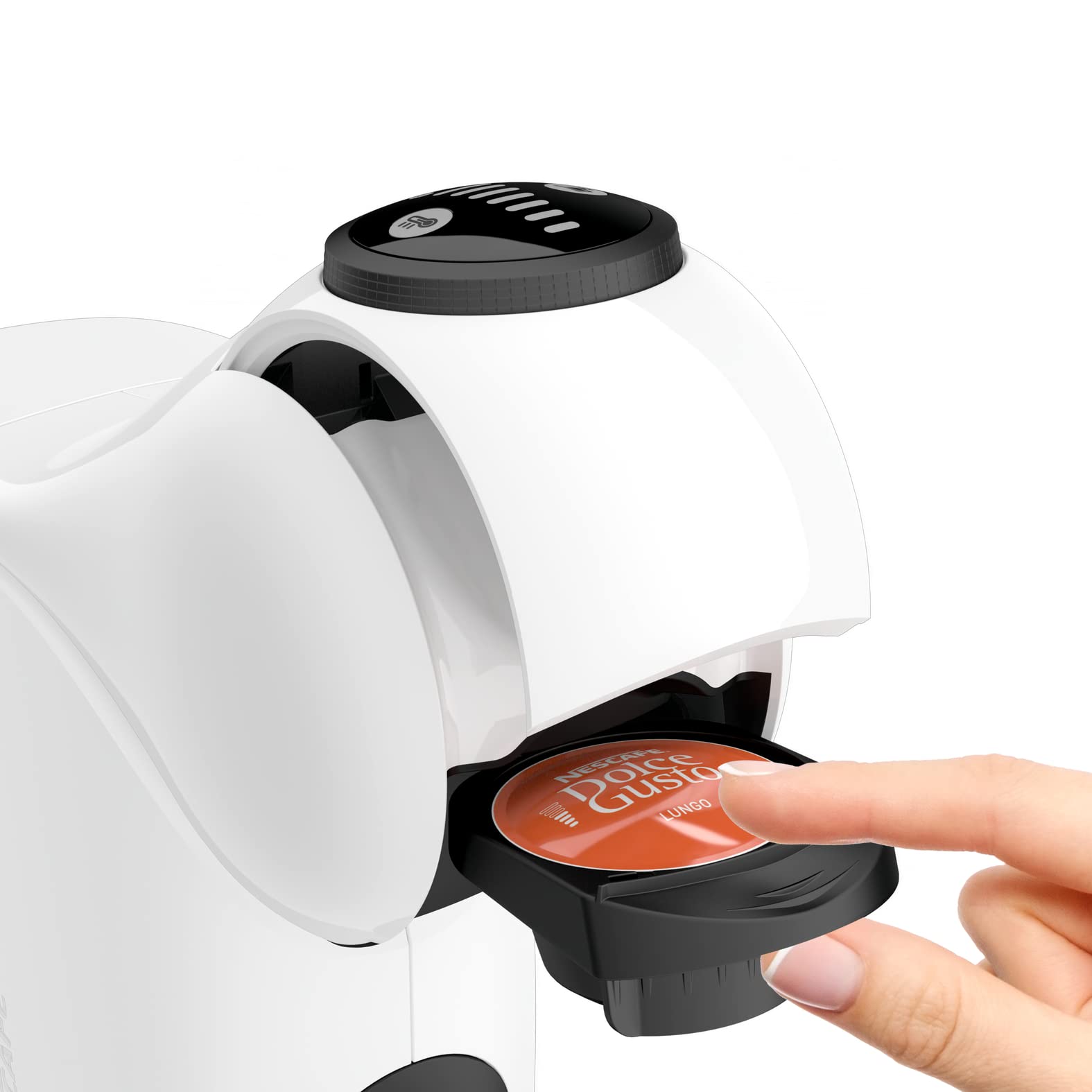 Dolce Gusto Genio S — Machine à Expresso Automatique Blanche