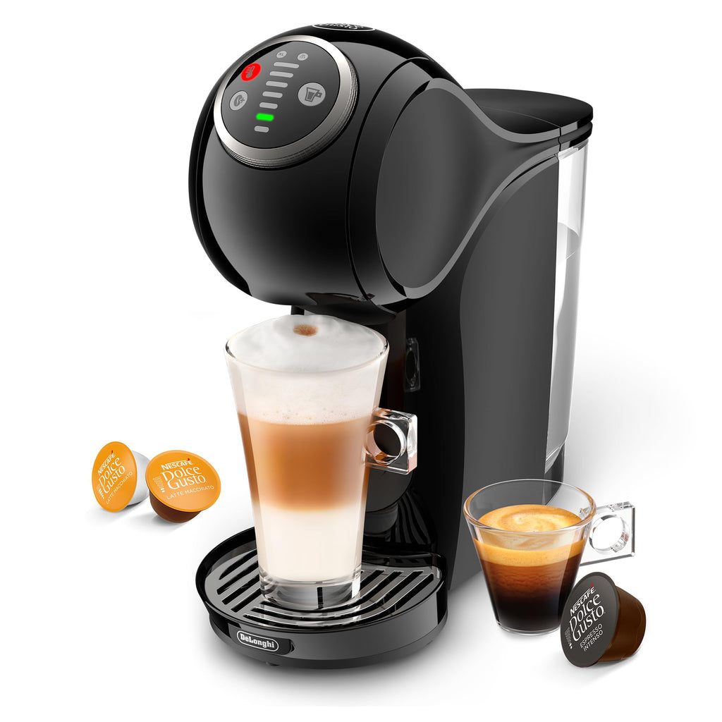 Dolce Gusto Genio Plus — Machine à Expresso Semi-Automatique Noire | 0,8 L | EDG315.B