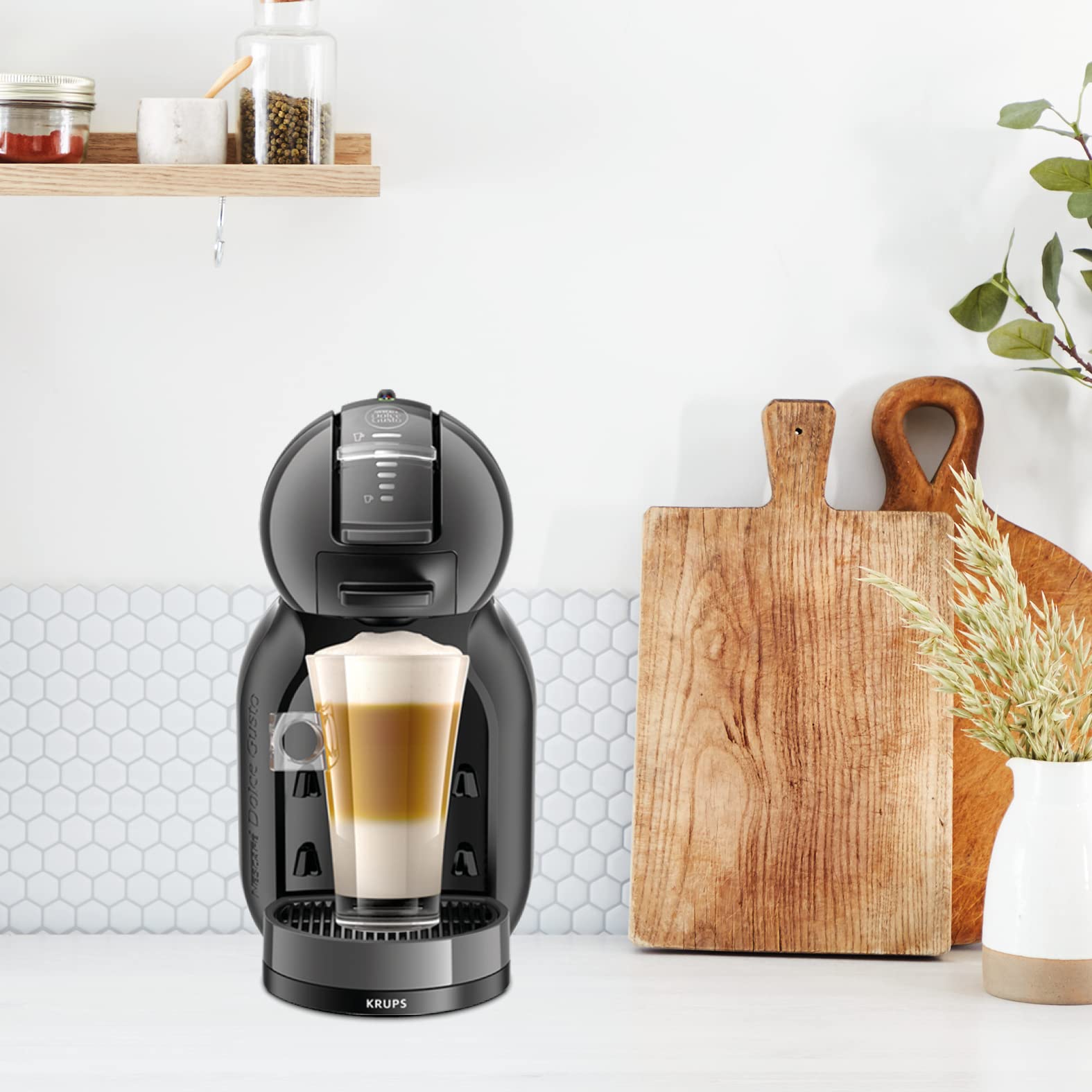 Dolce Gusto Mini Me — Machine à Café Expresso Automatique Anthracite